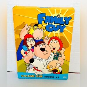 Family Guy 2003 Season 1&2 DVD Set Work 20th Century Fox